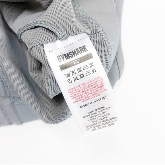 Gymshark Non Stop Sports Bra Smokey Grey - Picture 13 of 14